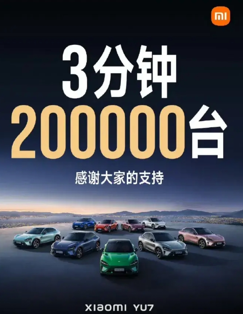 太离谱了，仅仅3分钟，就有20万订单，这就是雷老板的魅力啊！
就这人气，还有谁有