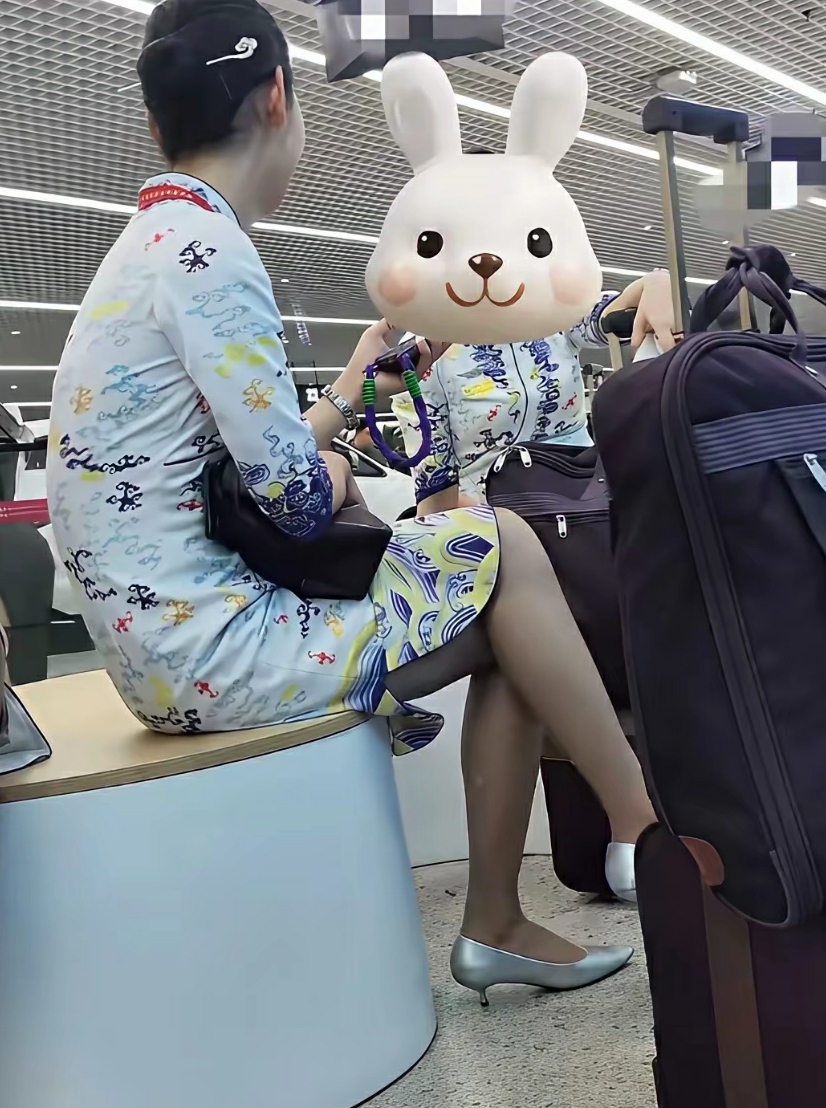 这形体是怎么通过空姐考试的
