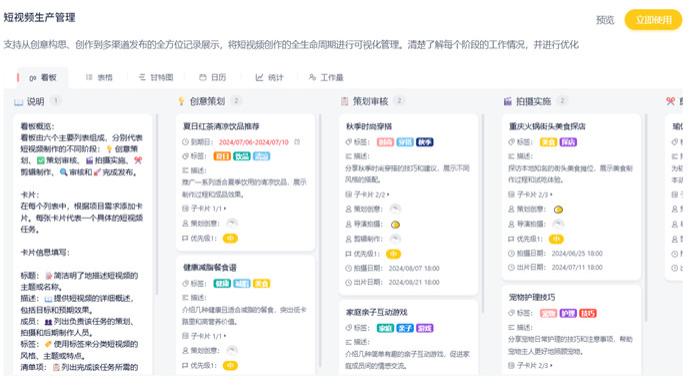 2025好用的轻量化看板管理工具有哪些？5款主流工具大盘点