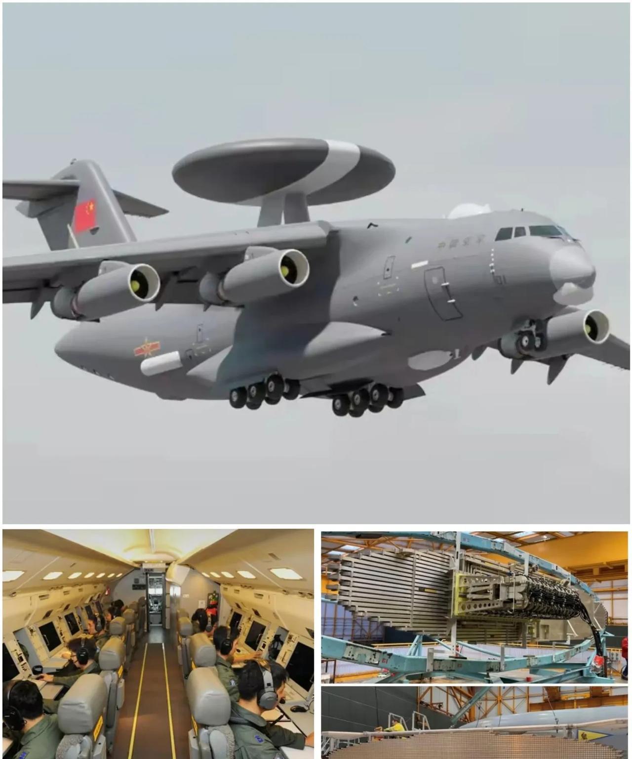 东大空警3000横空出世，简直就是为F-22和F-35量身定制。
这仗真得没法打