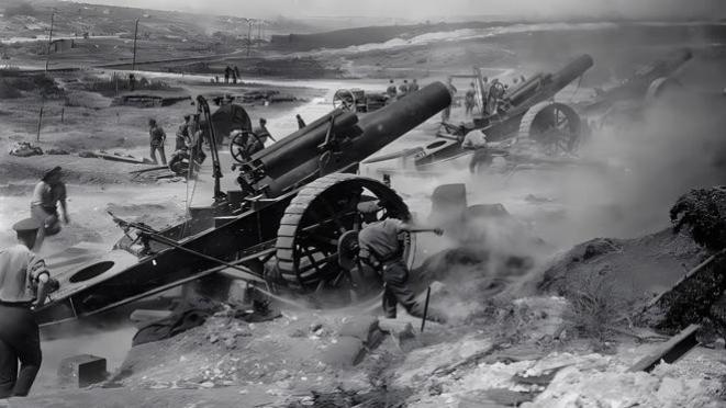 法国新兵手抖打偏一枚炮弹，意外改变一战历史，神剧都不敢这么演