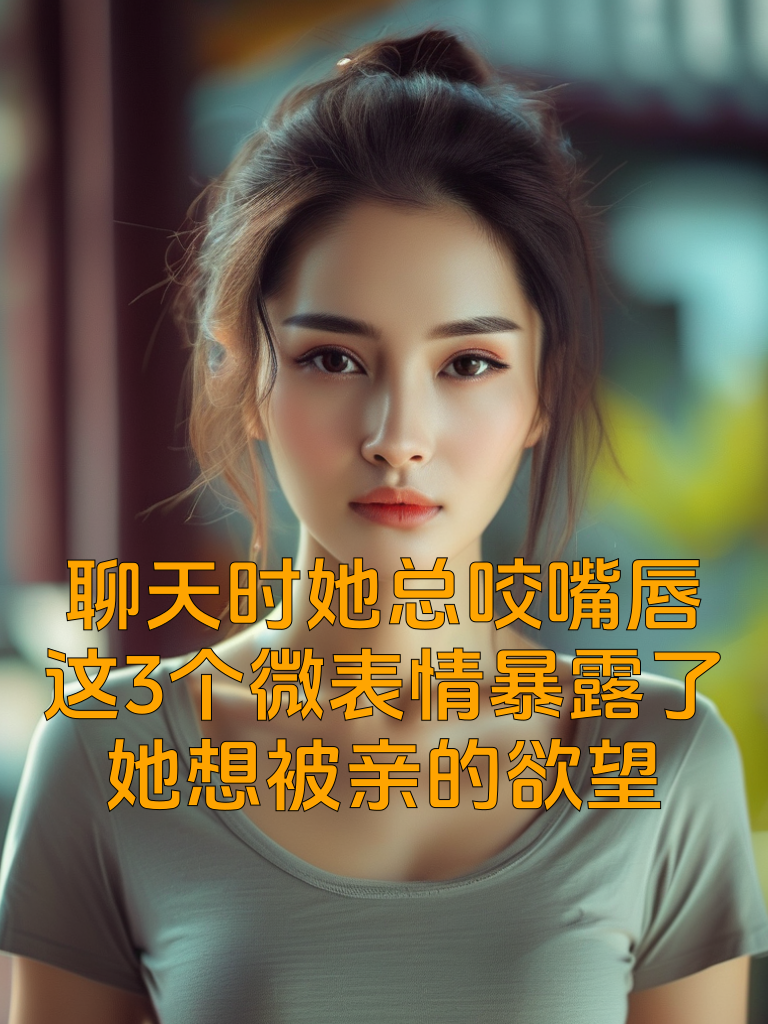 聊天时她总咬嘴唇？这3个微表情暴露了她想被亲的欲望