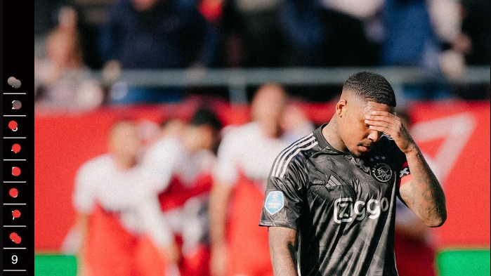 灾难！阿贾克斯深陷泥潭，队史首次遭遇8连不