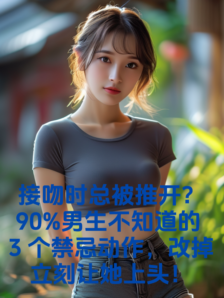 接吻时总被推开？90%男生不知道的3个禁忌动作，改掉立刻让她上头