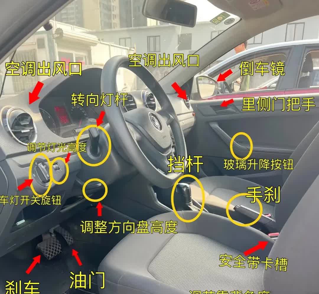 报名学车选自动挡的小伙伴看过来！搞懂那些按键和功能，拿证和驾驶都更轻松。大家可以