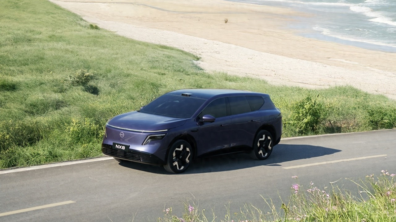 东风日产N系列第三款车亮相 日产NX8定位为中大型纯电SUV