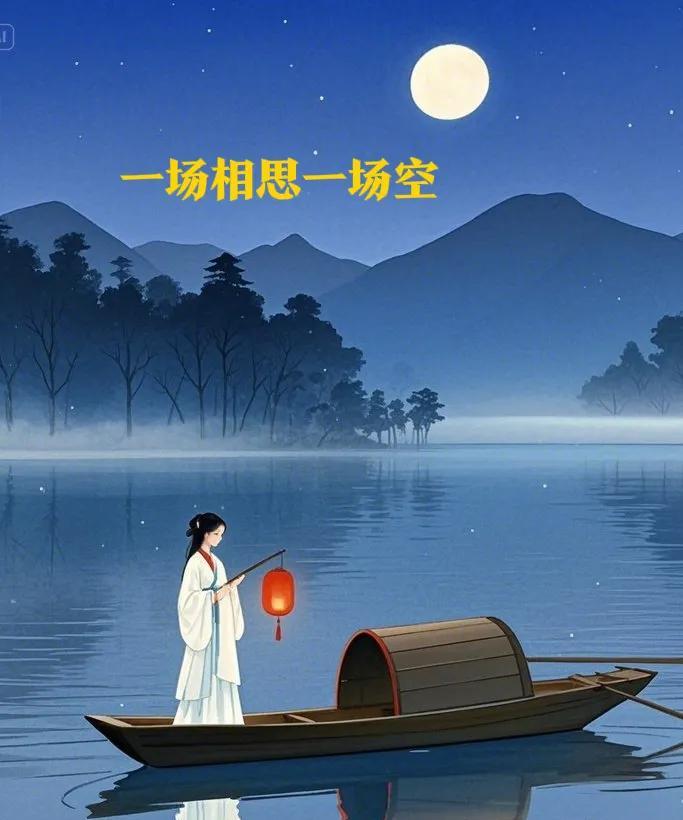 诸君雅鉴！吾得下联，前云「几度回眸几度痛」，后曰「一场相思一场空」。字字含情，句