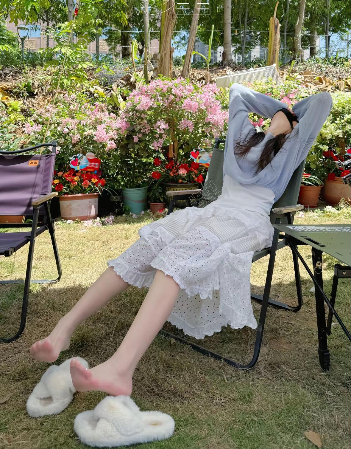 阳光这么好，当然要出来晒一晒啦