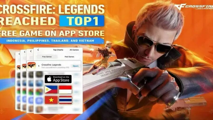 CFL手游登顶五国免费榜 原来东南亚也有这么多“CF校长”