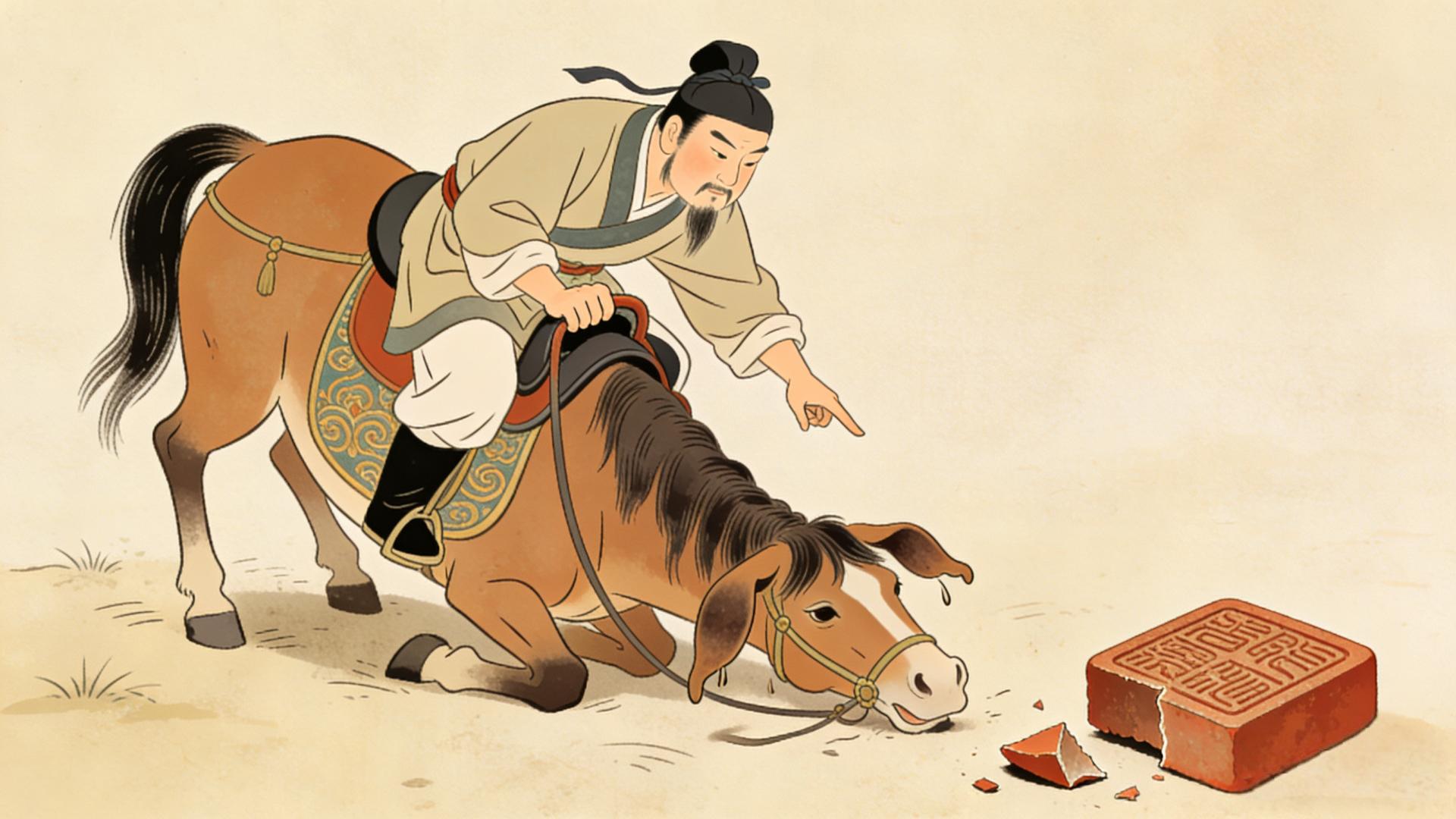 八字格局详解：印破马疲格