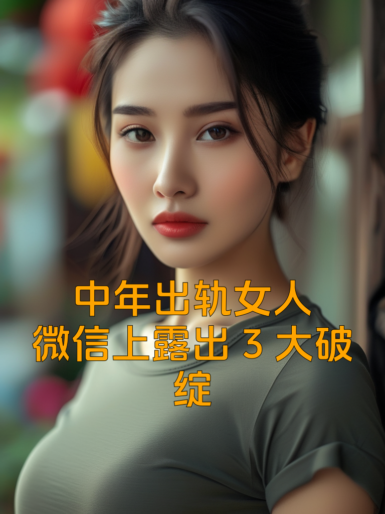 中年出轨女人，微信上露出3大破绽