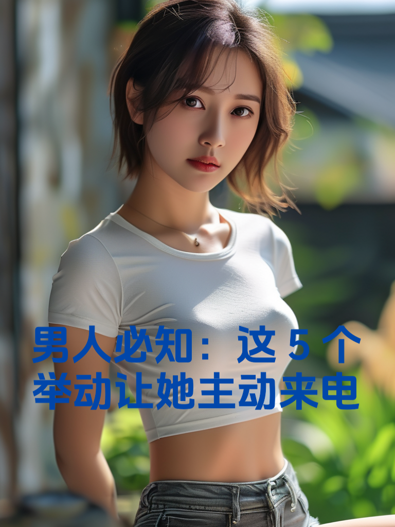 男人必知：这5个举动让她主动来电