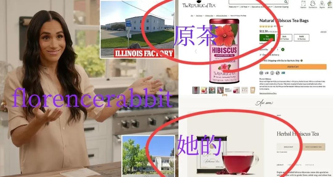 马克尔再次被曝光！与她关联的零售商公司曝光，老根从共和茶公司购买了茶，然后重新包