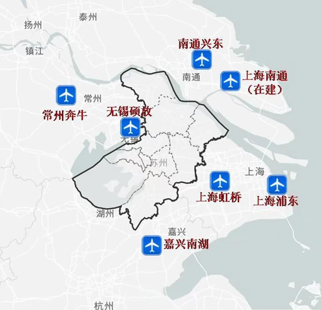 苏州其实一分钱没花，180km内享八大机场