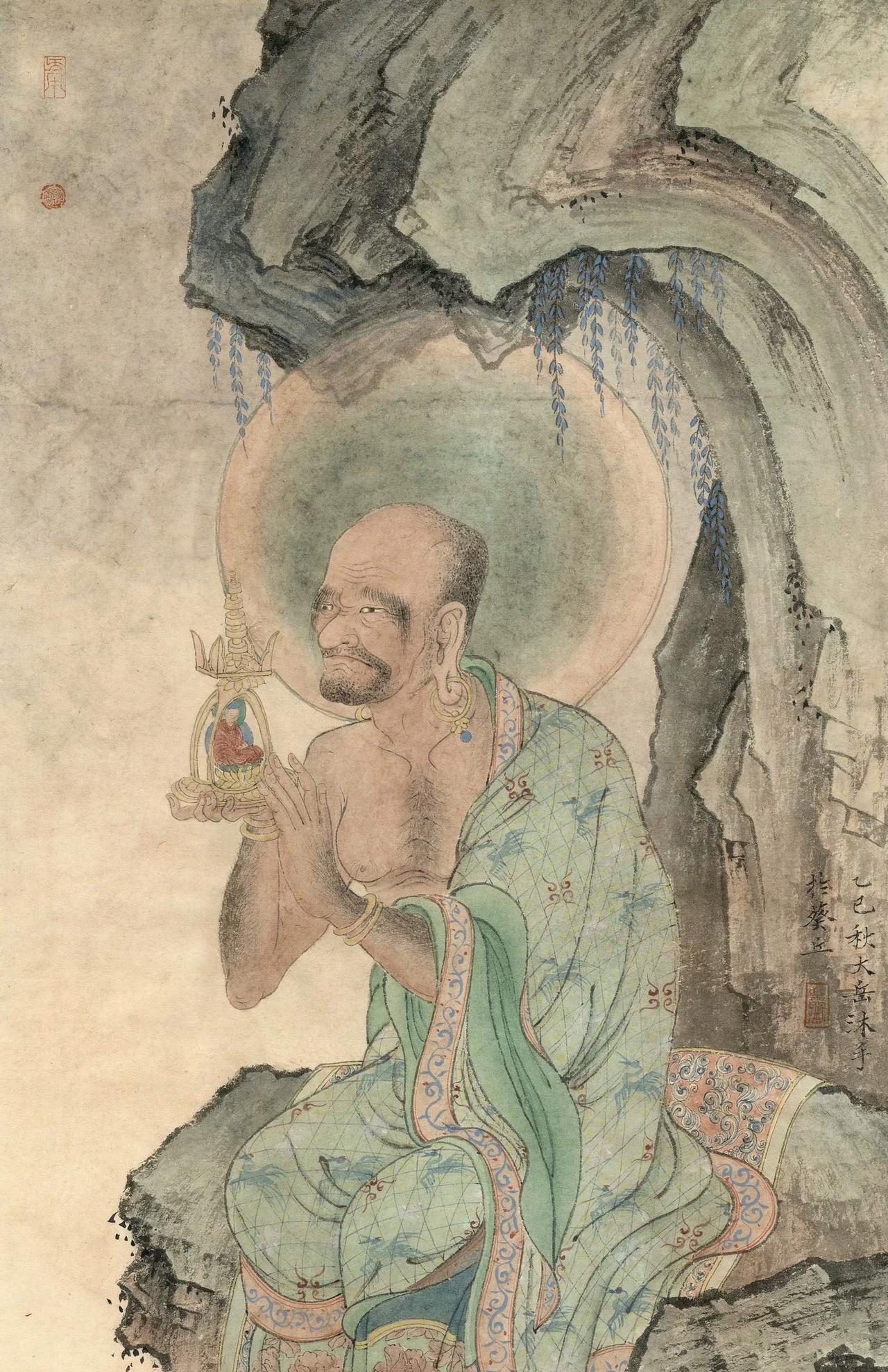罗汉图
这鞋放在现代，都算是奢侈品牌，豪华的