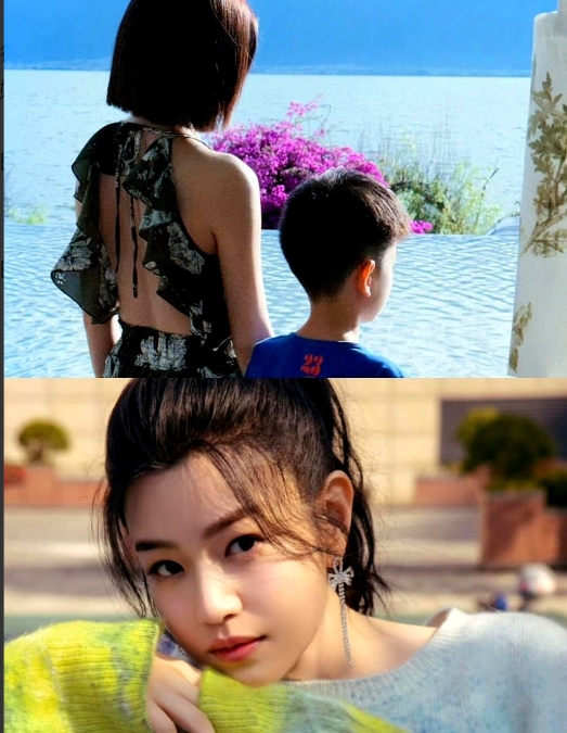 陈妍希心态崩了

她本来以为晒和儿子的背影照能得到满满的祝福，但是万万没想到却有