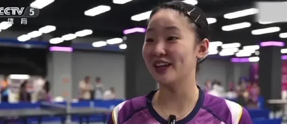 展望明天或约战孙颖莎，张本美和接受采访谈了3点

1、其实在来到中国之前，我