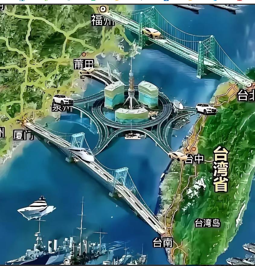 台湾回归祖国后的盛况，好期待
​一旦台湾回归后，我们立即实施闽台大融合，大力推进