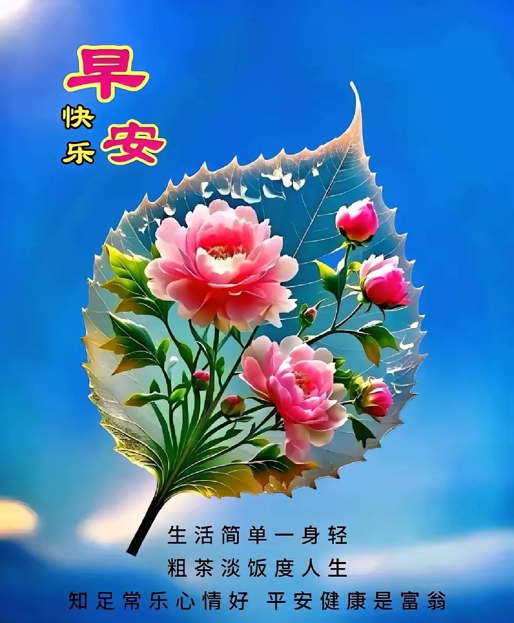 朝阳每日都东升
亲切问候不能停
关爱之情令人暖
守望相助同向行
[玫瑰]
人海茫