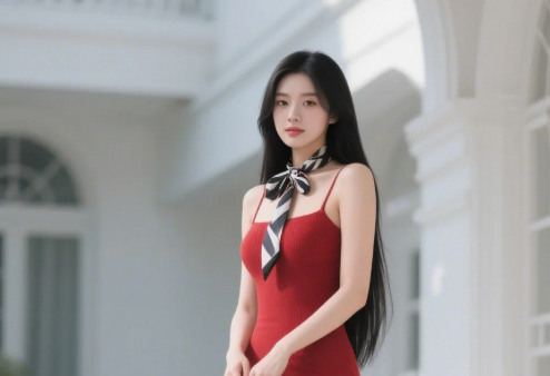 辣系美眉后仰秀曲线 傲人身材让人心跳加速