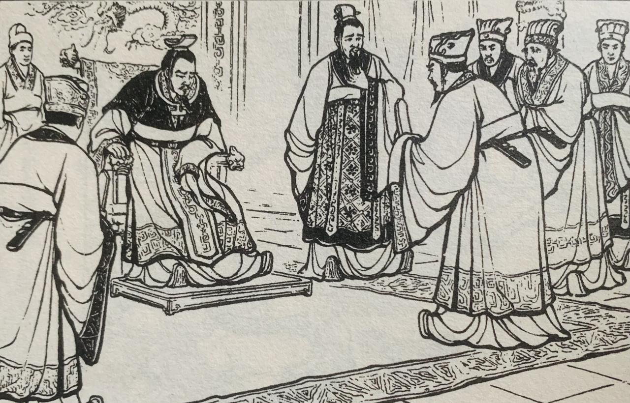 直哭得眼中流血，北地王拔剑自刎！
“臣孙羞见基业弃与他人
祖如有灵，知孙之心”