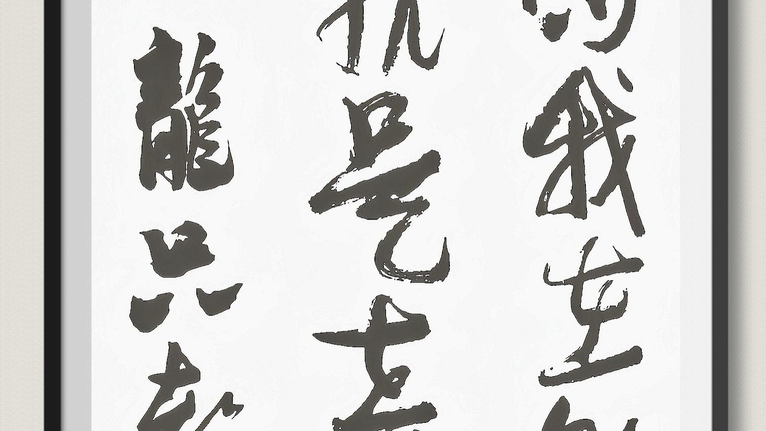 龙只书法日常 | 毋忘李定国