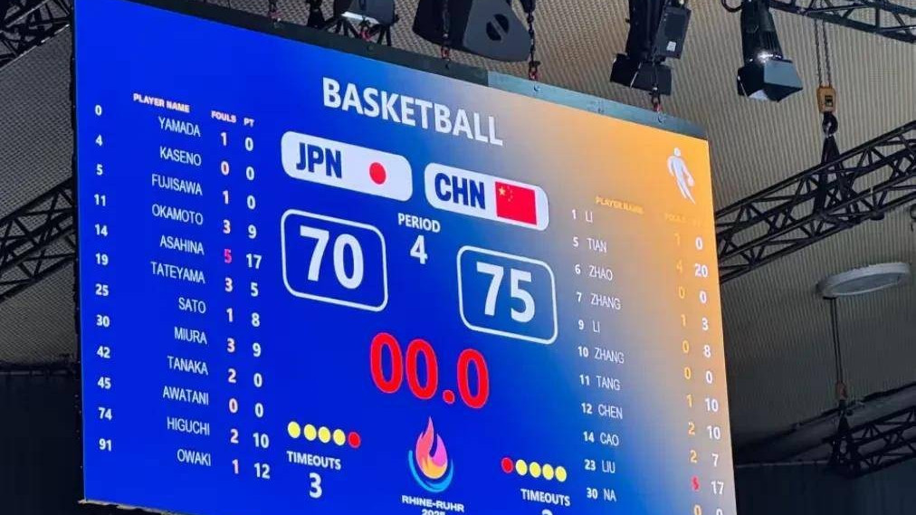 中国女篮大逆转！刘禹彤带队苦战加时挺进决赛，拿冠军！