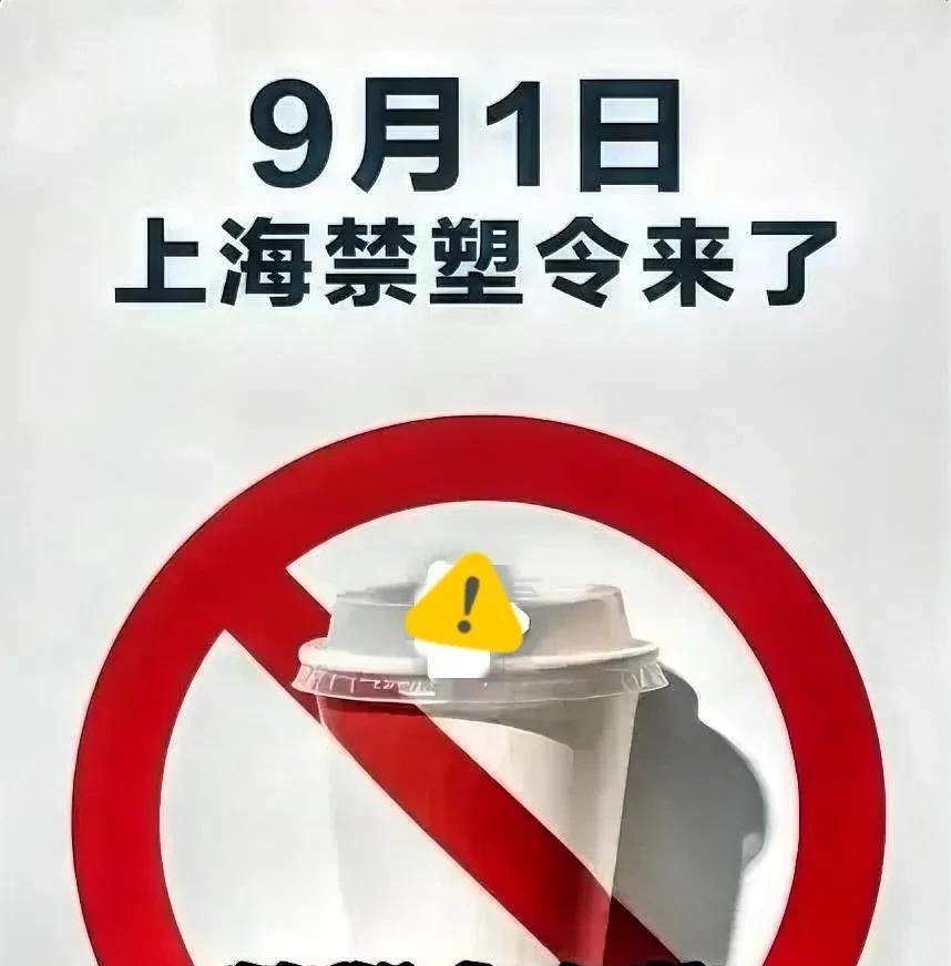 上海新“禁塑令”9月1日正式生效，
违反规定者最高将面临10万元罚款，
甚至可能