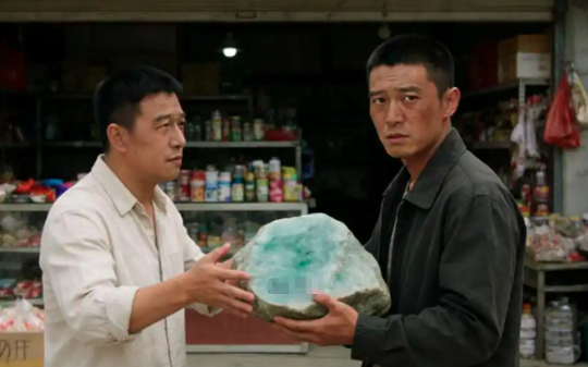 发小非送我一个20斤重的翡翠原石，我嫌碍事一直扔在角落，直到他被抓，警察找上门我才发现这块石头不简单