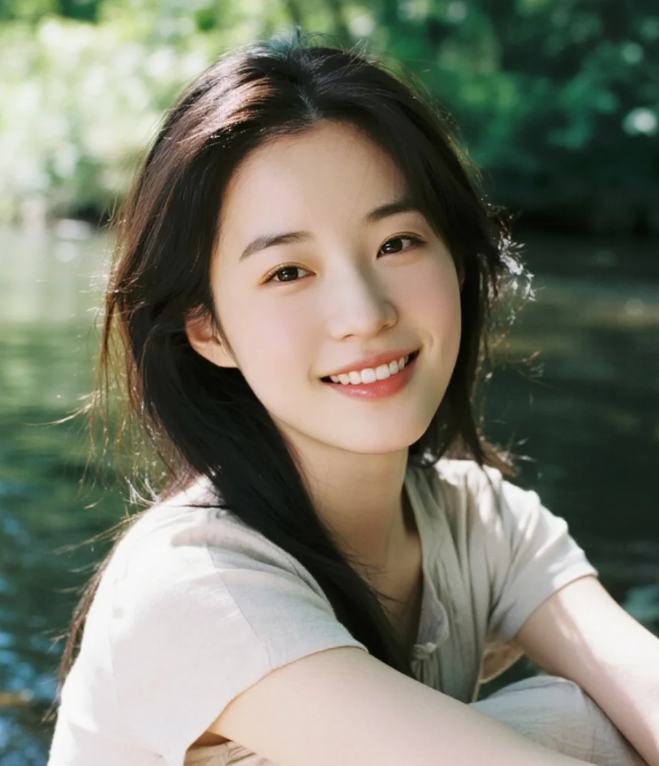 美女甜心出没，谁的心不为之一颤？