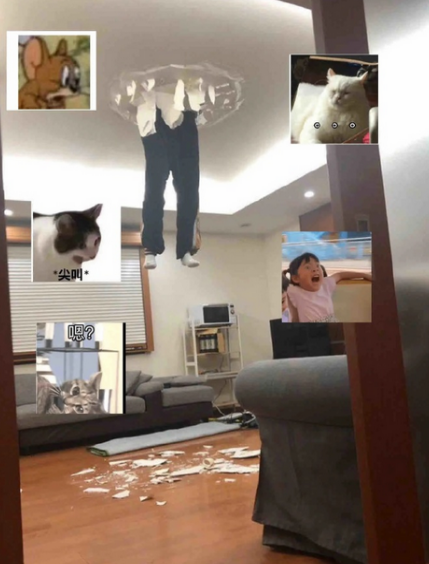 人在家中坐，友从天上来