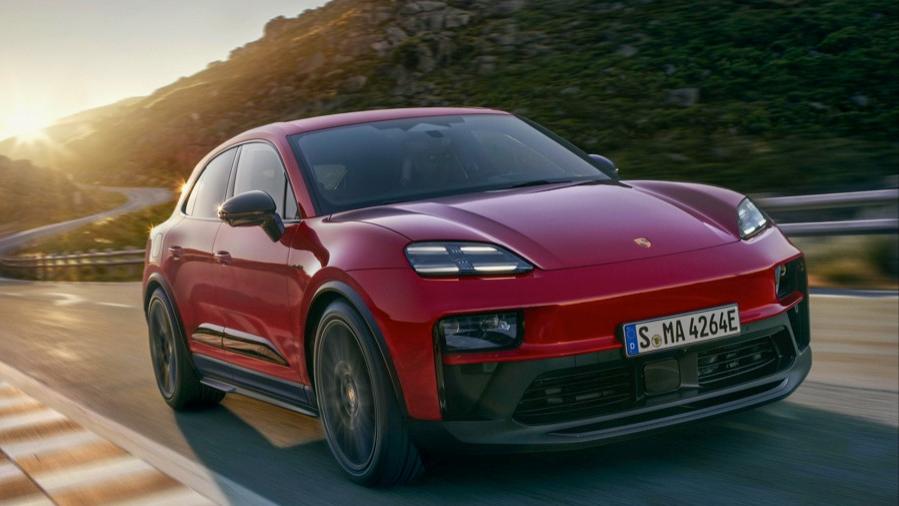 保时捷推出了Macan车系的首款电动车—— Macan GTS，零百加速3.8秒