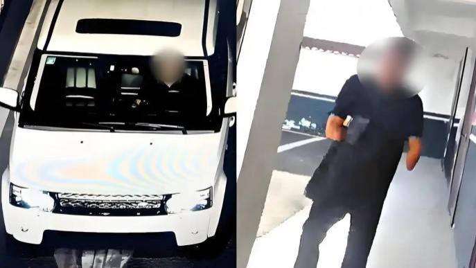 男子无手无证开路虎上路 被举报