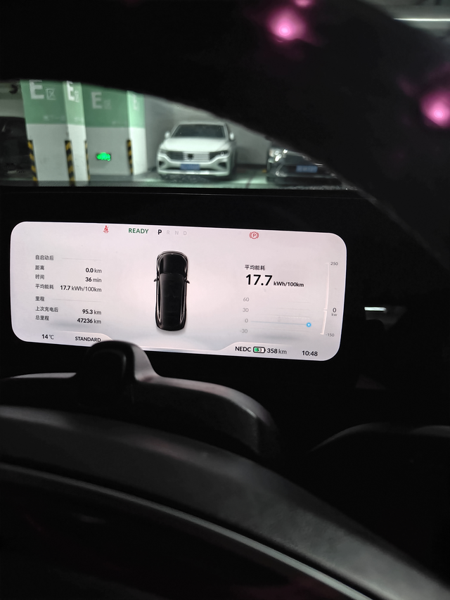 这能耗显示有问题吧
充到90的电，670续航的，只跑了95公里，现在只剩260，
