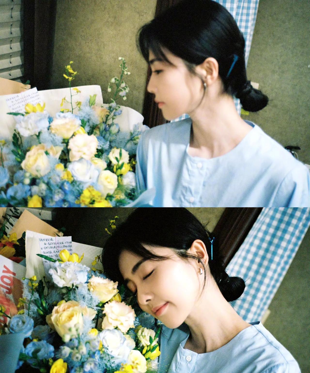 组内热议“新90四大一番花”，分别是：白鹿、鞠婧祎、陈都灵、孟子义。
这个词条不