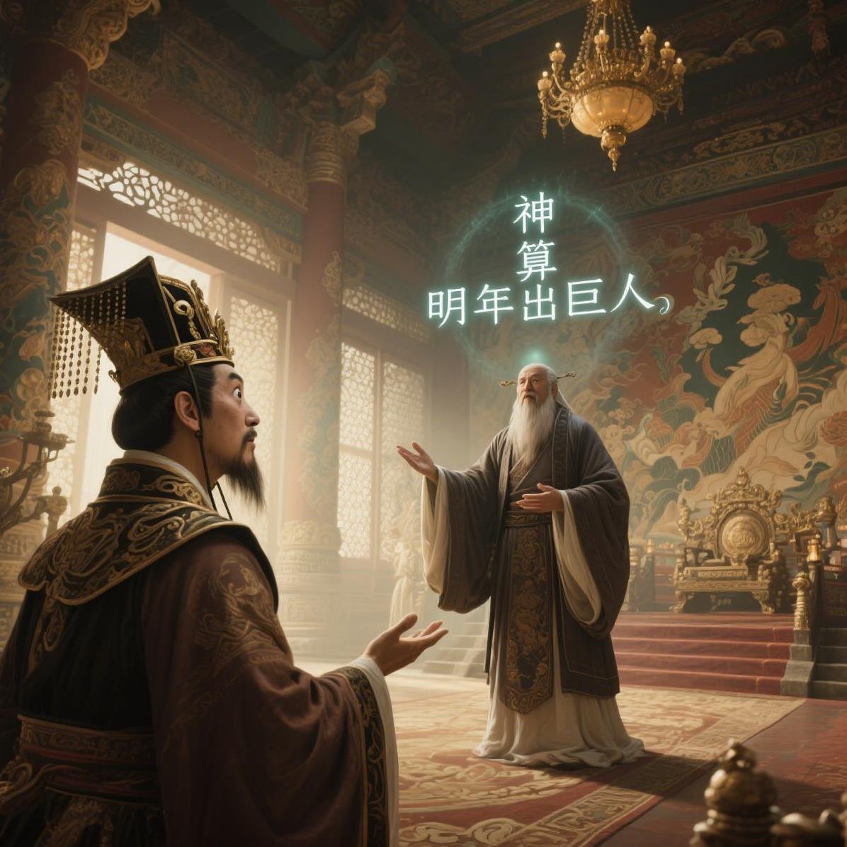 现代算命先生说 “你要发财”，南朝宋 “神算” 预言 “明年出巨人”，皇帝竟用木