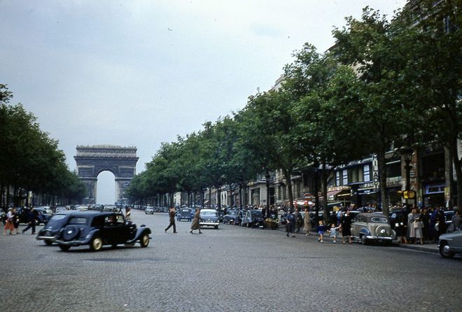 走，上班去！(1950s巴黎）