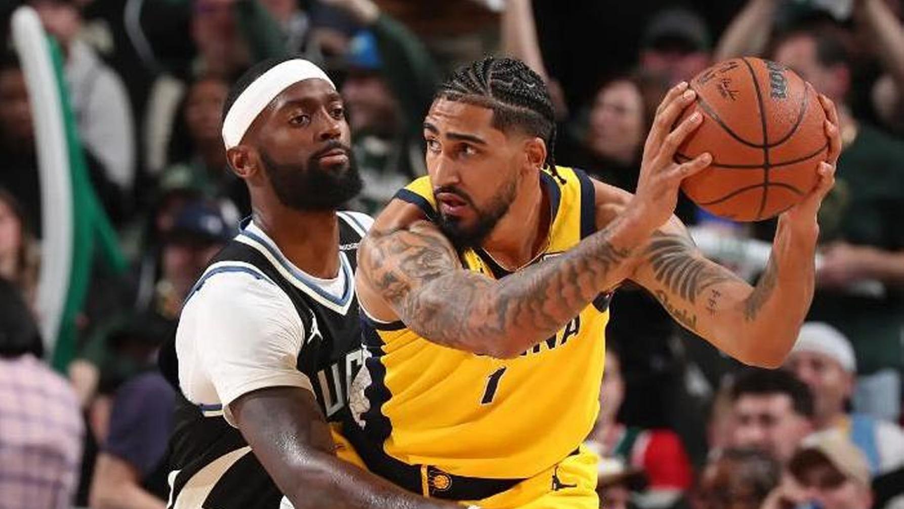 有一说一，NBA总决赛步行者15分逆转雷霆，哈利长两分绝杀！