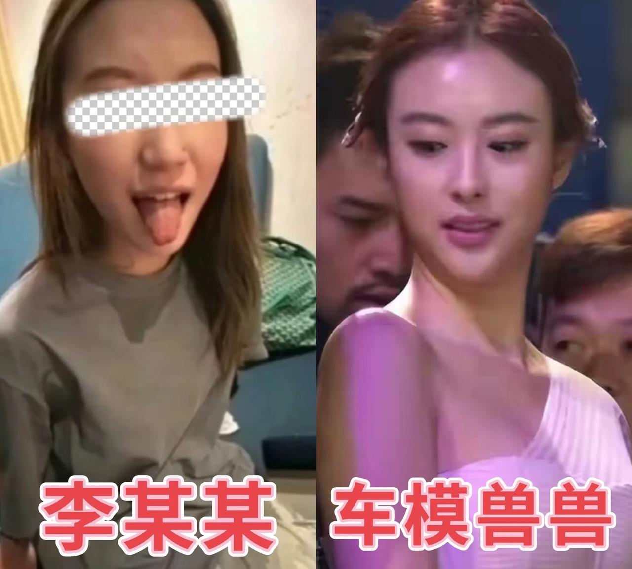我问我舅，李欣莳和车模兽兽都是同一个学校的，怎么结局差这么多？  
我舅说，“兽