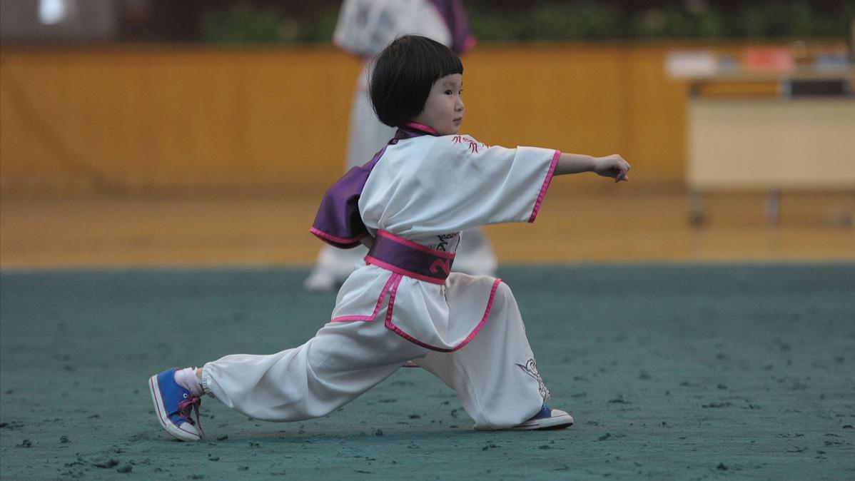暖心！女孩公交站前练武术视频获毛宁点赞，网友：少年强则国强