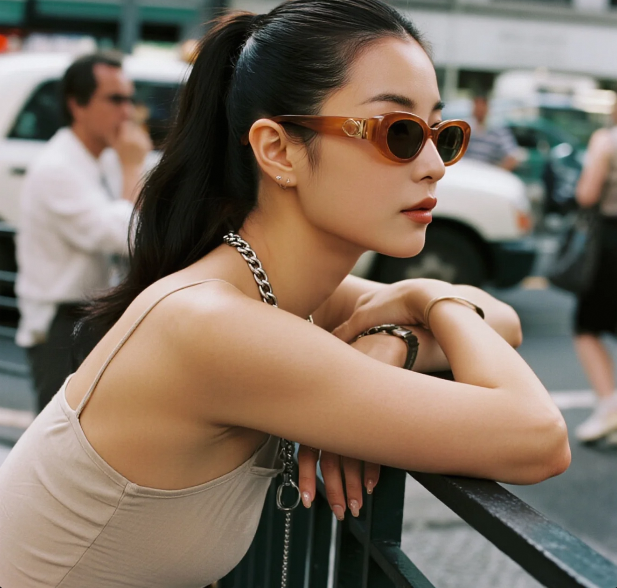 「都市漫游者：她的每一步都是风景线」