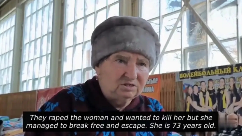 乌军在苏贾坏事做绝：性侵73岁老妇，洗劫房屋中的一切物品，连床单和运动鞋都不放过