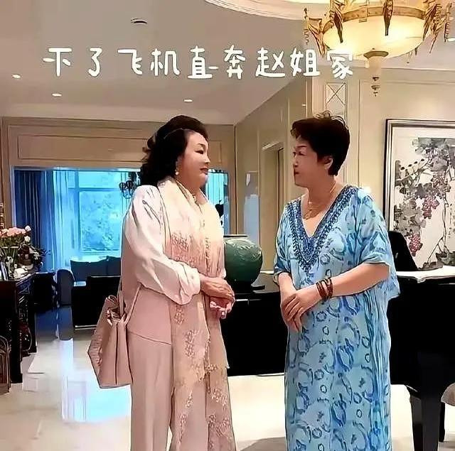 张兰下飞机直奔前夫的现任家，两人是闺蜜，表示一起做时尚博主
张兰刚下飞机就拖着行