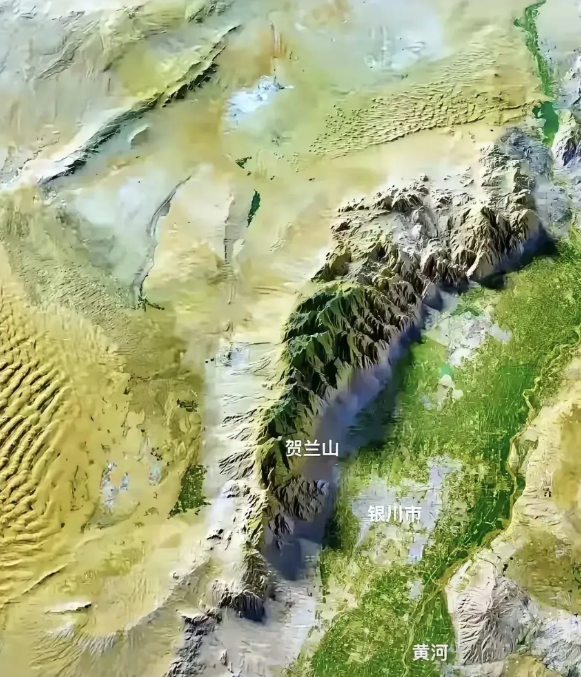 一座山对一个地方自然环境影响有多大？看银川平原就知道，银川完全是贺兰山缔造的。