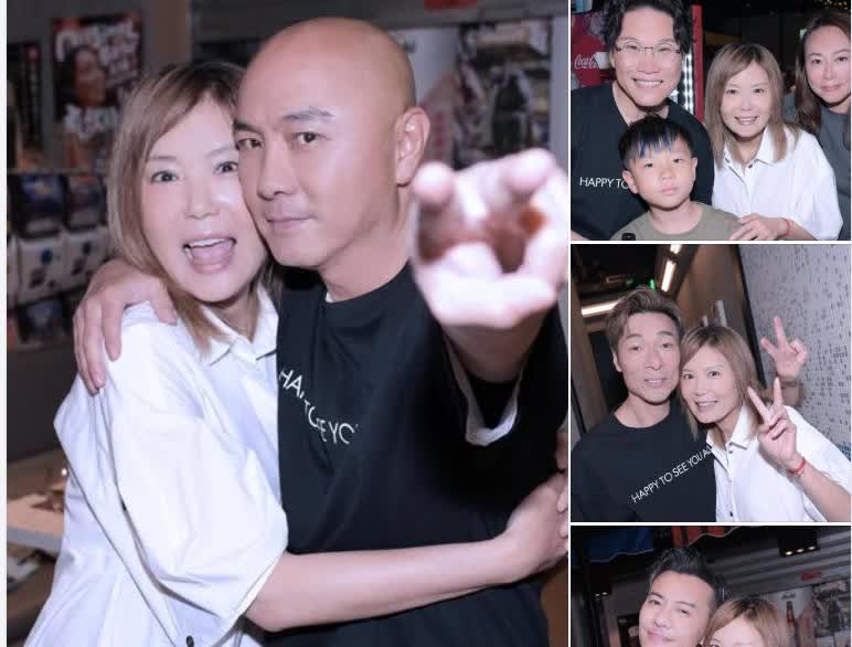 杜如风和bigfour合影，看来非常老友。苏永康的儿子蛮帅的，还好不像他，像老婆