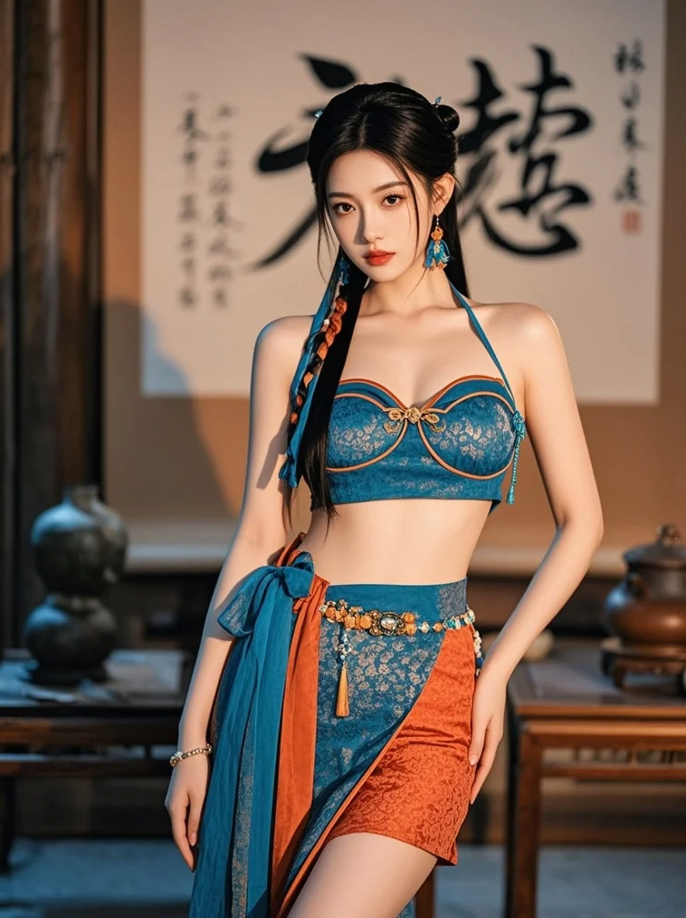 我穿着这身衣裳，像不像你梦中的她？