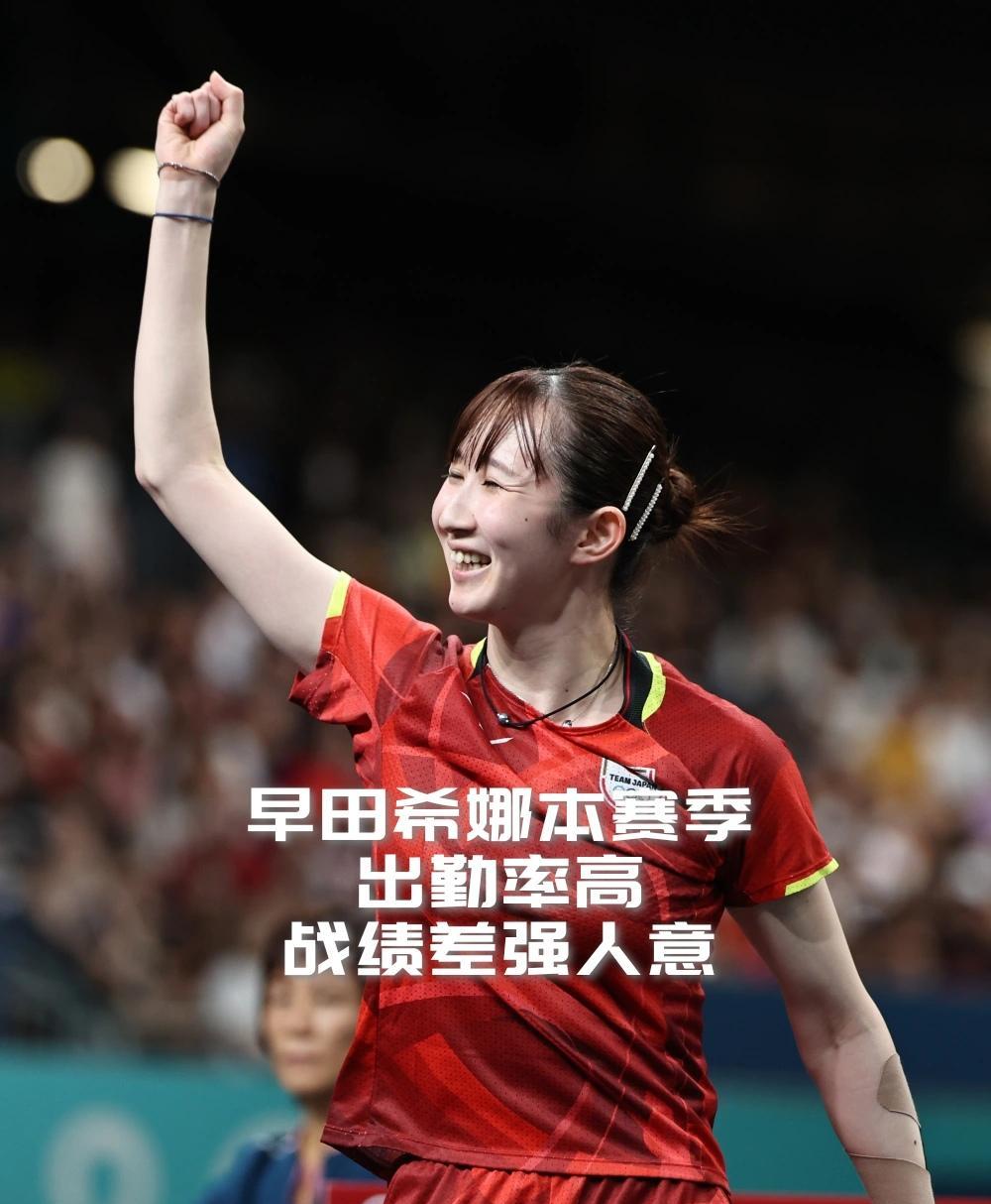【拉各斯常挑一轮游！早田希娜本赛季至今两次一轮游半数十六强！】
WTT拉各斯常规