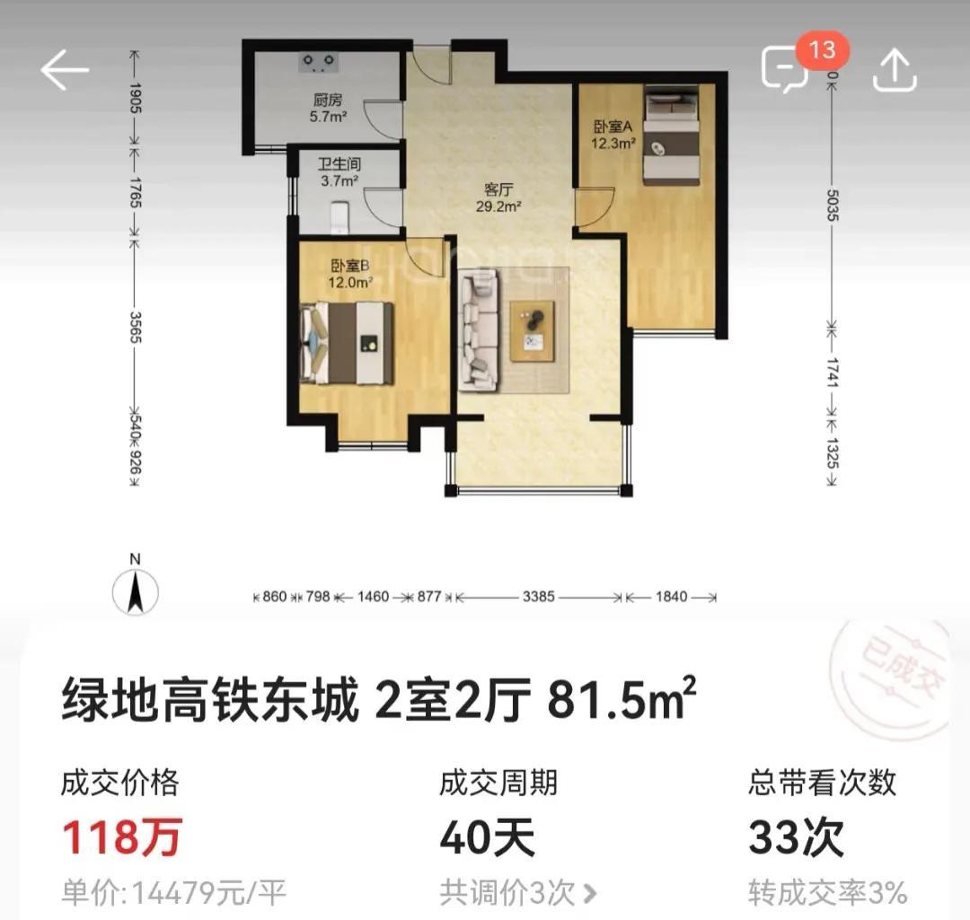 徐州房价从118万到29.5万江苏省内有比这个跌的多的嘛
      江苏房价下
