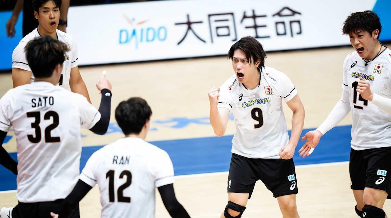 #世界男排联赛# 日本男排让二追三战胜阿根廷夺三连胜
2025年世界男排联赛日本