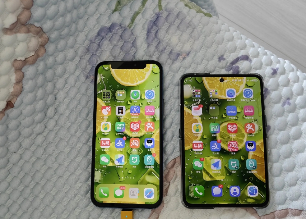 华为PuraX对比iPhone12promax！
PuraX非常好！系统完全没问